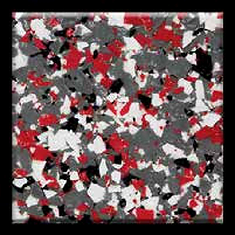 F-107 Red Blend flake blend sample